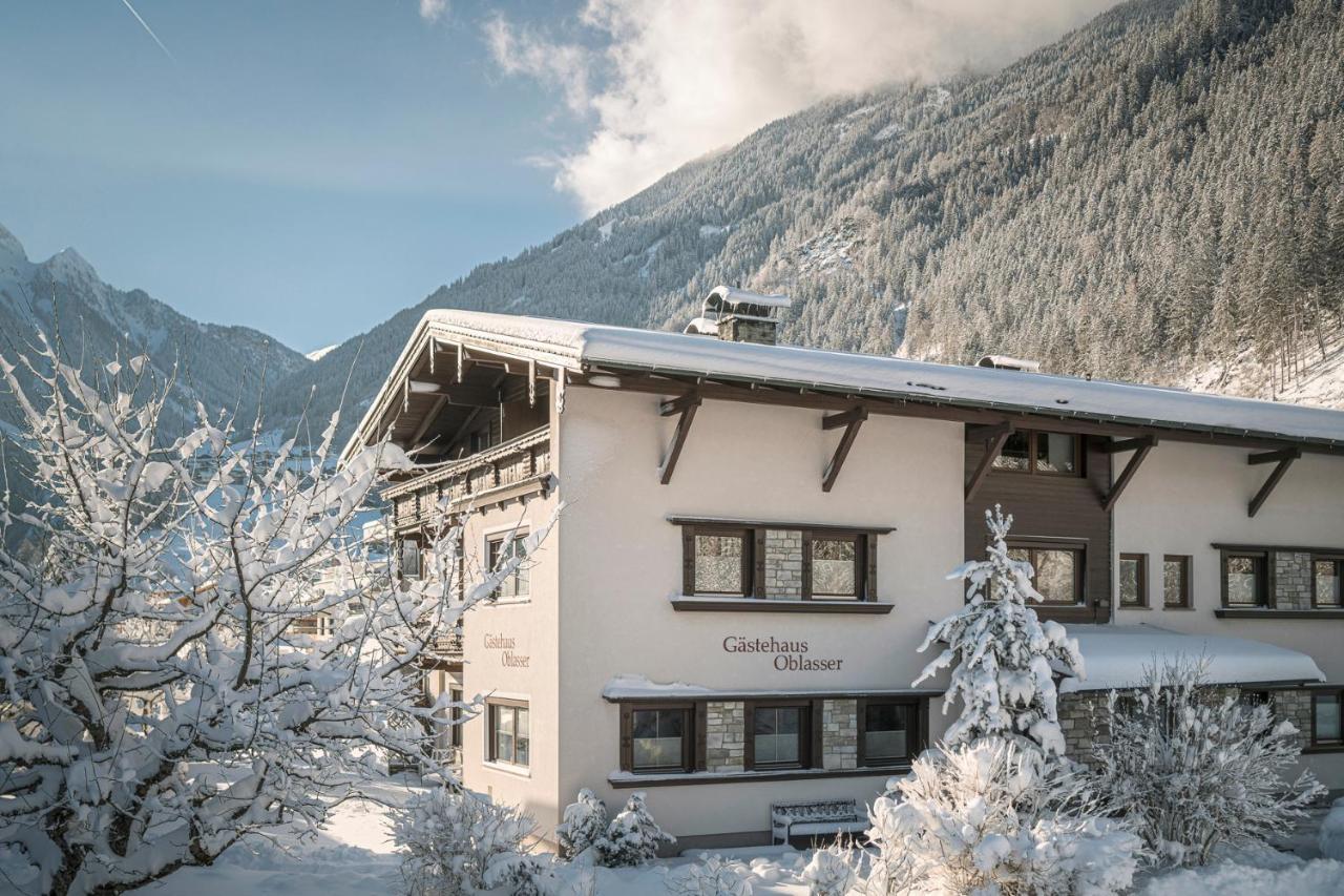 Gaestehaus Oblasser Mayrhofen Buitenkant foto